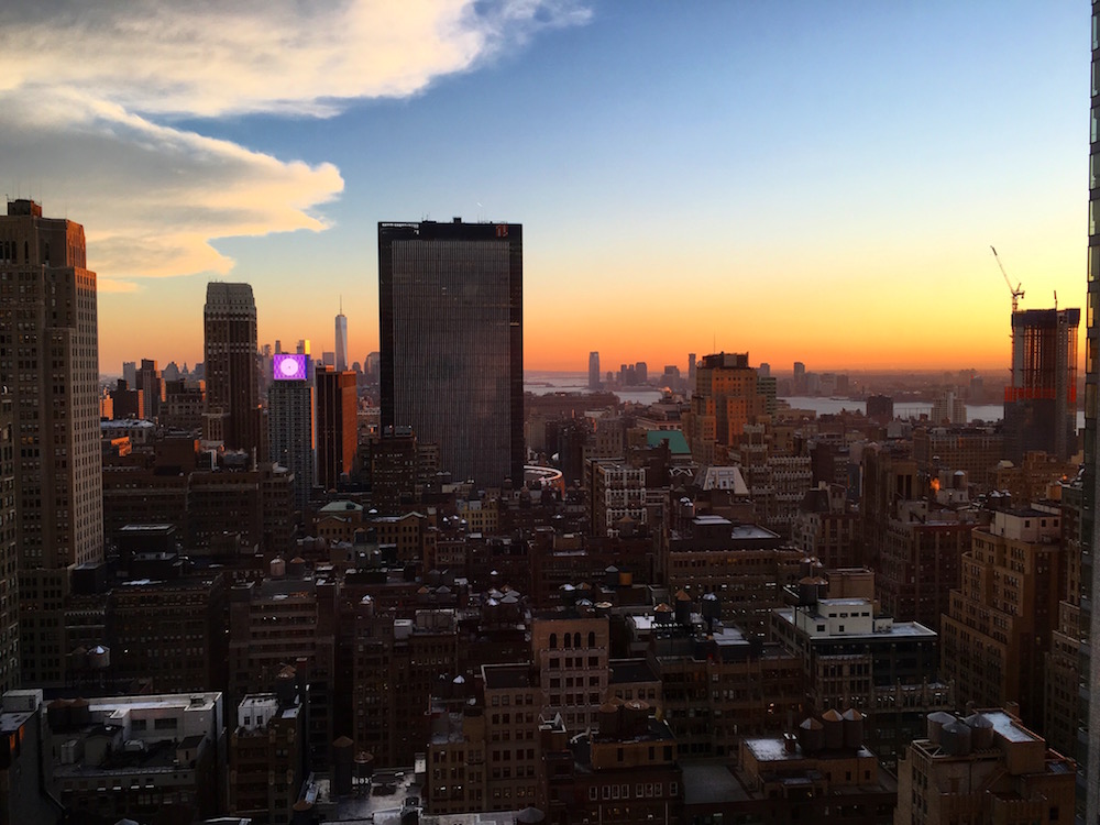 View from Hilton Time Square